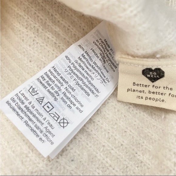 Ribbed wool blend Lyle Henley Sweater - Picture 6 of 8